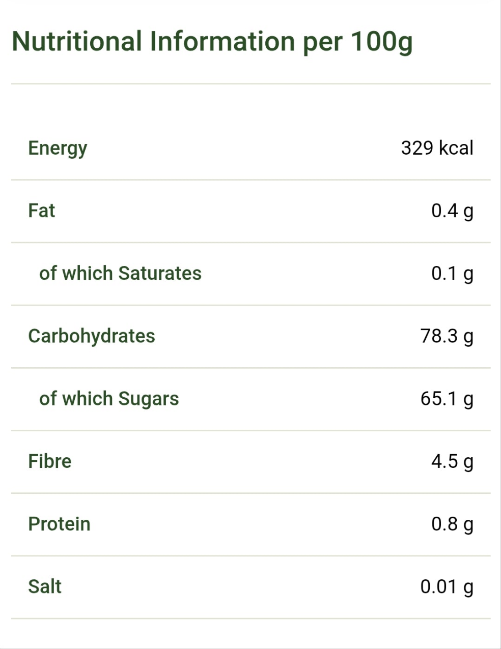 Organic Dried Cranberries