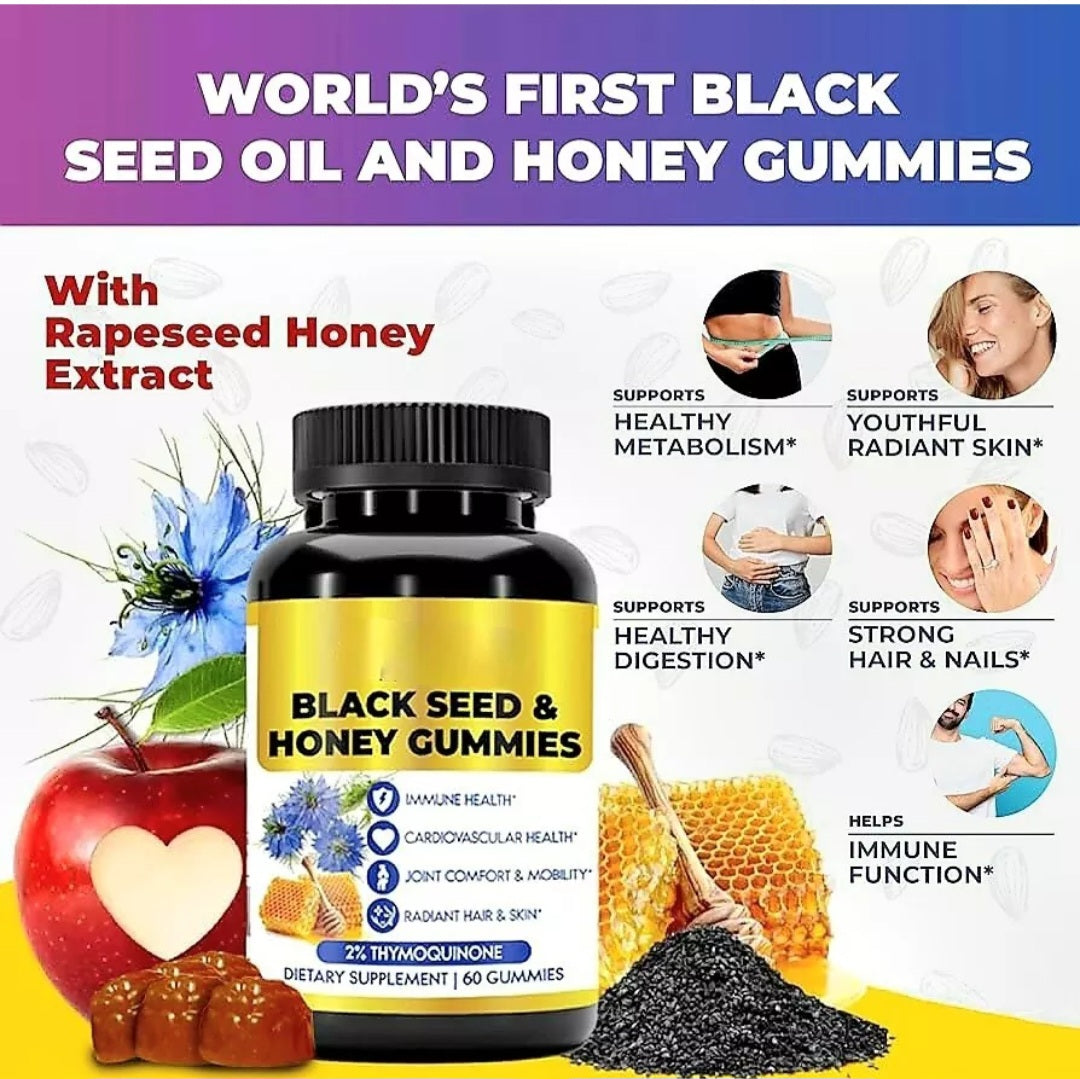 Black Seed & Honey Gummies