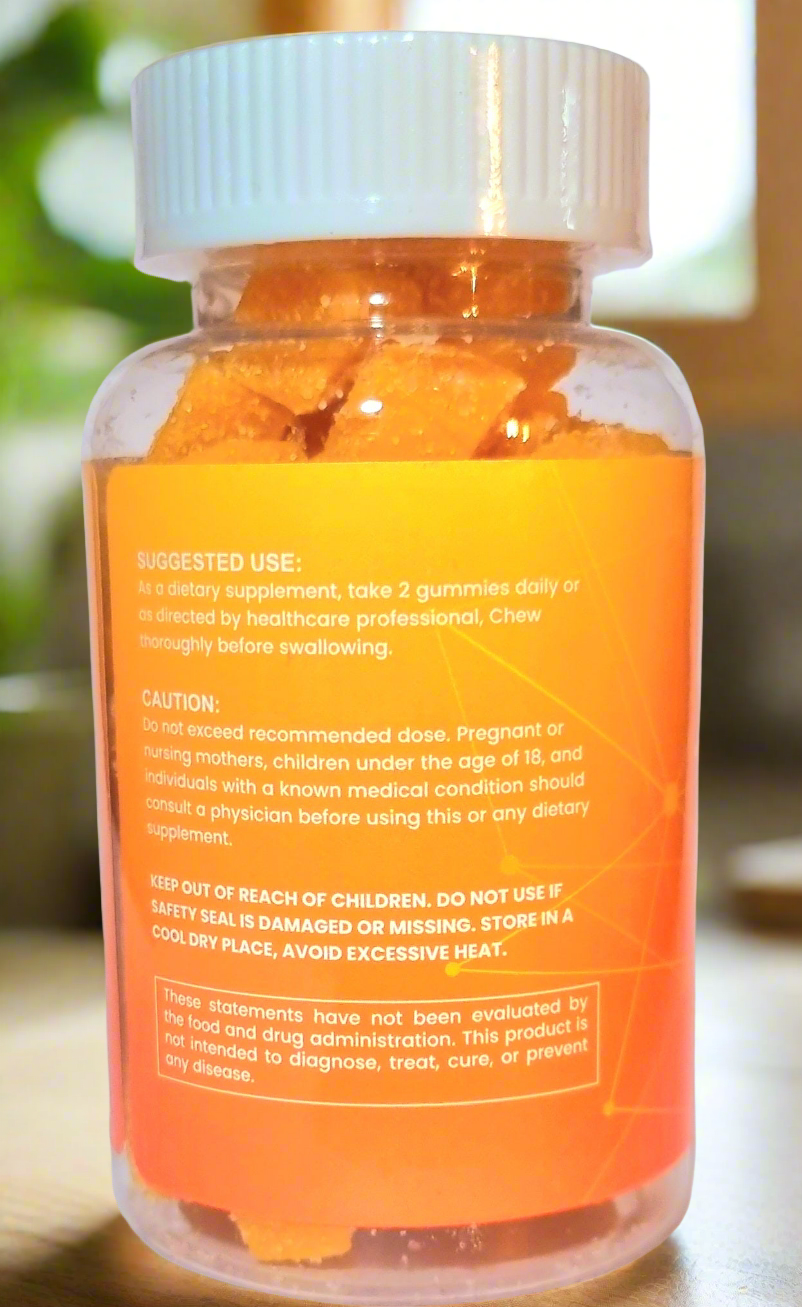 Tumeric + Iron Gummies